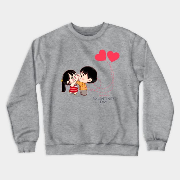 It's children's love, gentlemen Crewneck Sweatshirt by aodcart